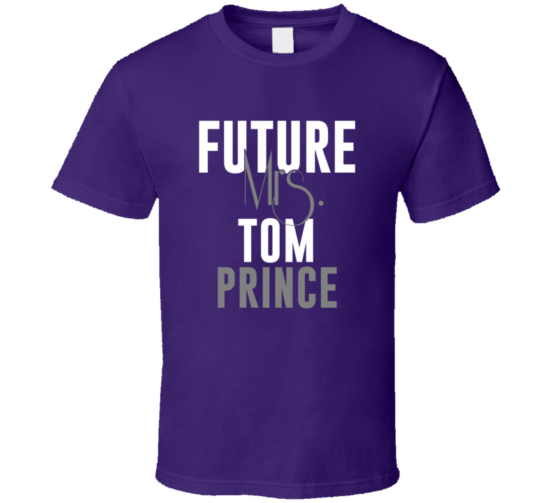 Future Mrs Tom Prince 2003 Kansas City Baseball T Shirt