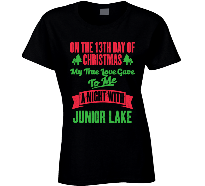 13th Day Of Christmas Night With Junior Lake Chicago Baseball T Shirt 13th Day Of Christmas Night With Junior Lake Chicago Baseball T Shirt