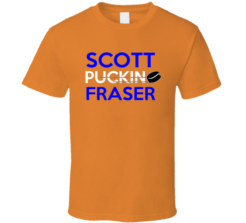 Scott Fraser Edmonton Puckin Hockey T Shirt