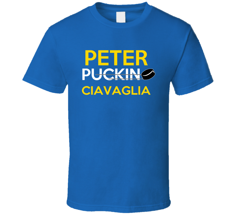 Peter Ciavaglia Buffalo Puckin Hockey T Shirt