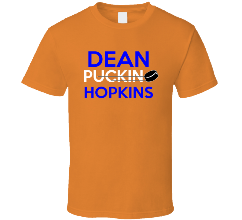 Dean Hopkins Edmonton Puckin Hockey T Shirt Dean Hopkins Edmonton Puckin Hockey T Shirt