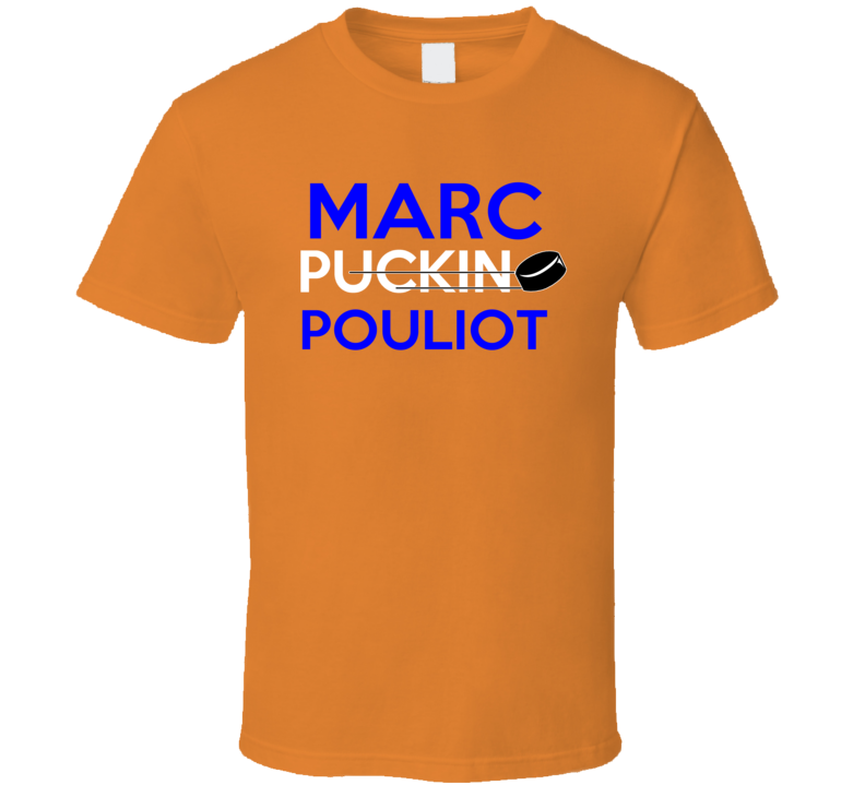 Marc Pouliot Edmonton Puckin Hockey T Shirt Marc Pouliot Edmonton Puckin Hockey T Shirt