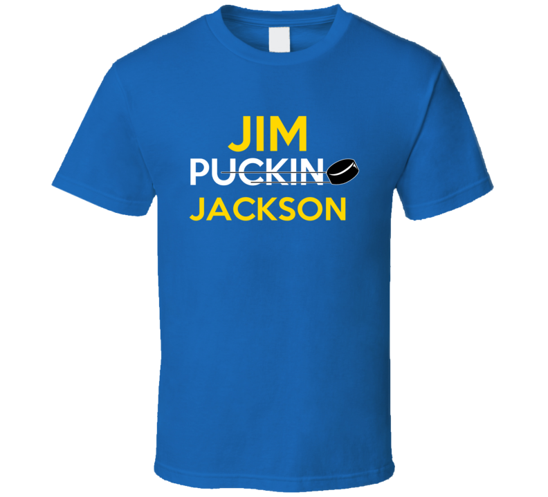 Jim Jackson Buffalo Puckin Hockey T Shirt