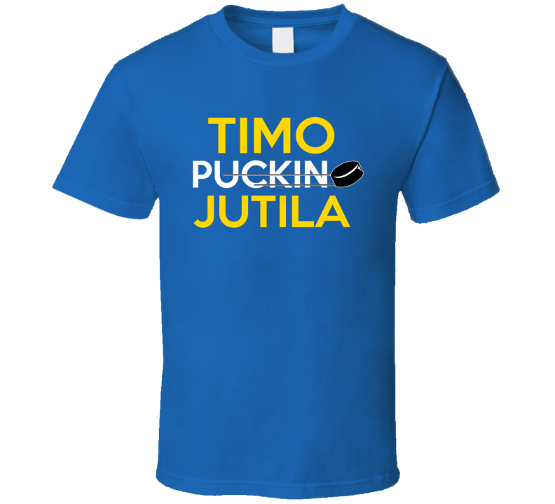 Timo Jutila Buffalo Puckin Hockey T Shirt
