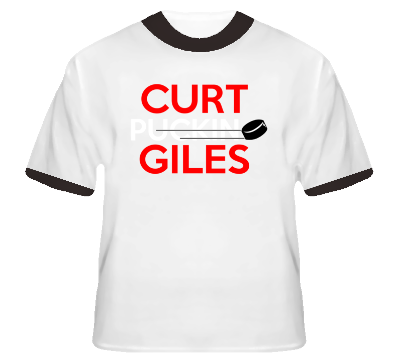 Curt Giles Minnesota Puckin Hockey T Shirt