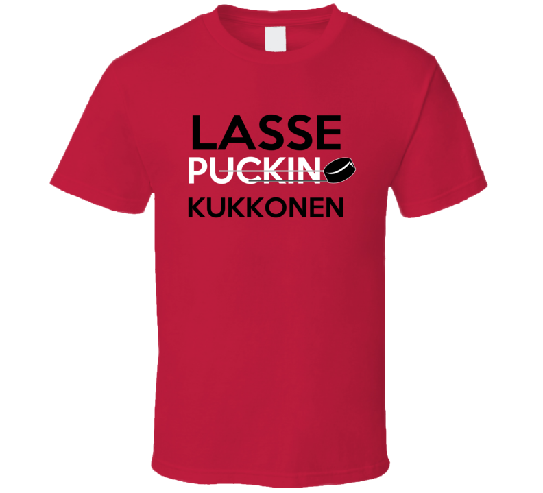 Lasse Kukkonen Chicago Puckin Hockey T Shirt