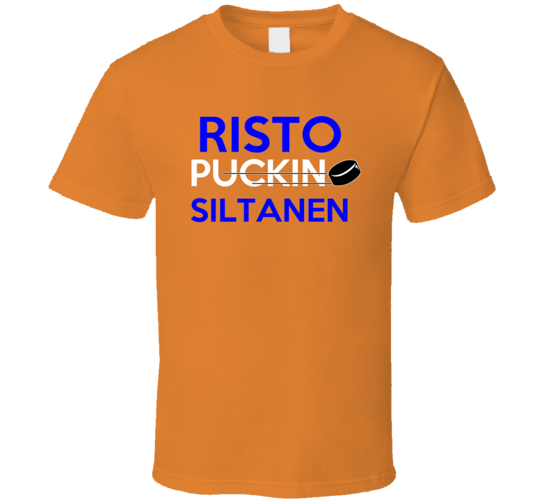 Risto Siltanen Edmonton Puckin Hockey T Shirt