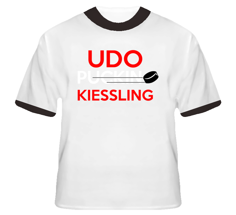 Udo Kiessling Minnesota Puckin Hockey T Shirt