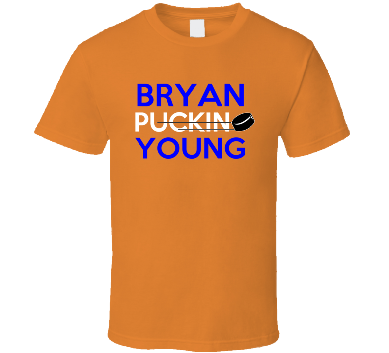 Bryan Young Edmonton Puckin Hockey T Shirt