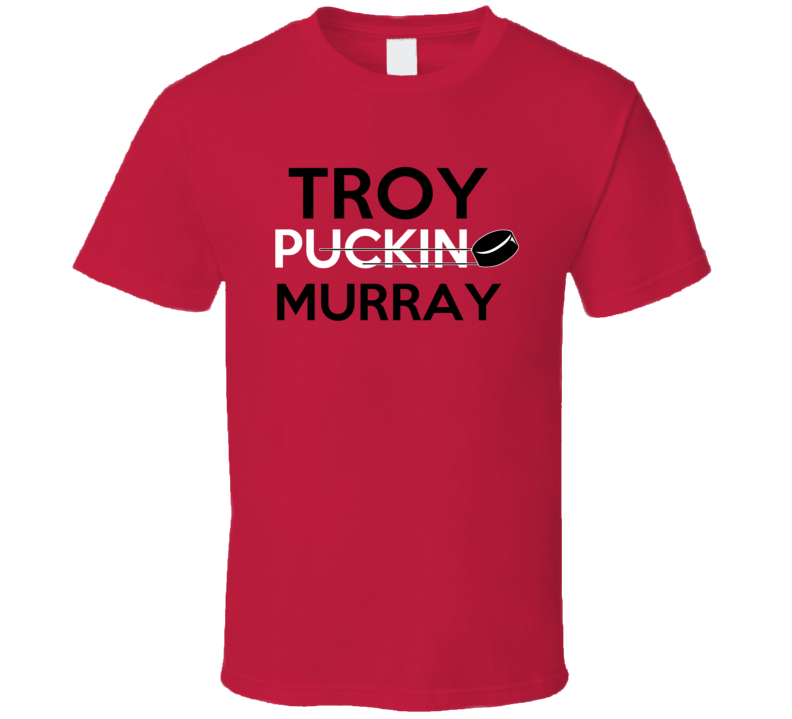 Troy Murray Chicago Puckin Hockey T Shirt