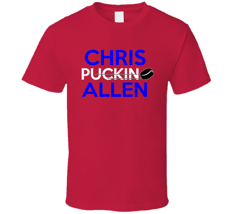 Chris Allen Florida Puckin Hockey T Shirt