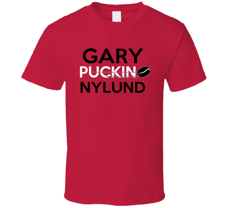 Gary Nylund Chicago Puckin Hockey T Shirt