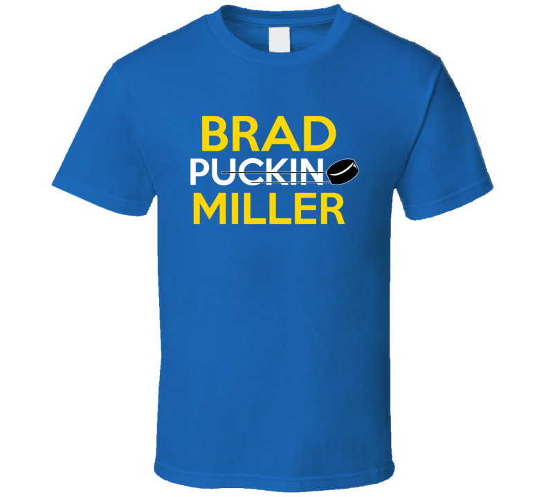 Brad Miller Buffalo Puckin Hockey T Shirt