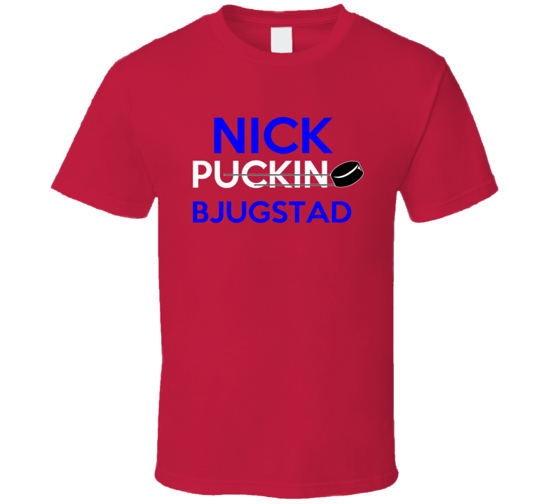 Nick Bjugstad Florida Puckin Hockey T Shirt Nick Bjugstad Florida Puckin Hockey T Shirt