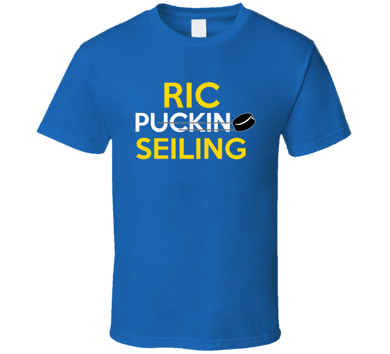 Ric Seiling Buffalo Puckin Hockey T Shirt