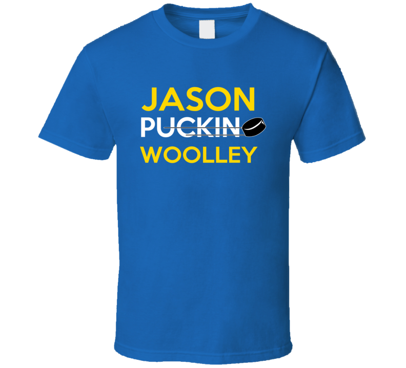 Jason Woolley Buffalo Puckin Hockey T Shirt Jason Woolley Buffalo Puckin Hockey T Shirt