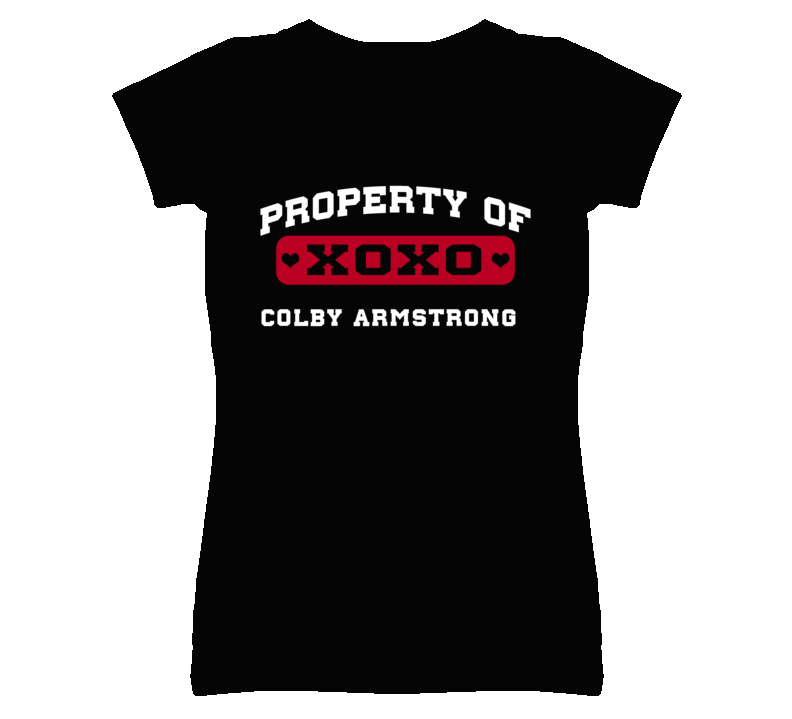 Colby Armstrong Atlanta Property Of Hockey T Shirt