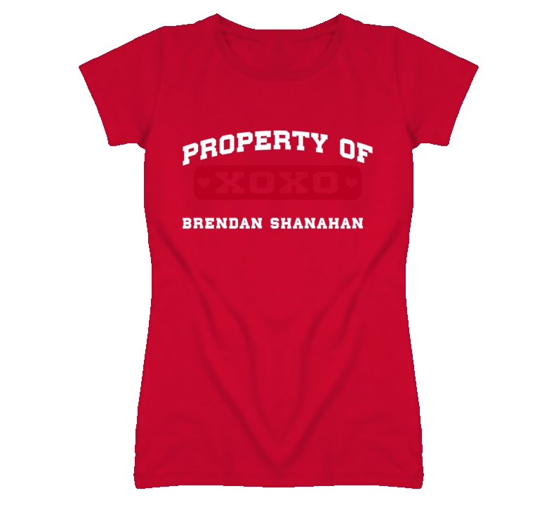 Brendan Shanahan Detroit Property Of Hockey T Shirt