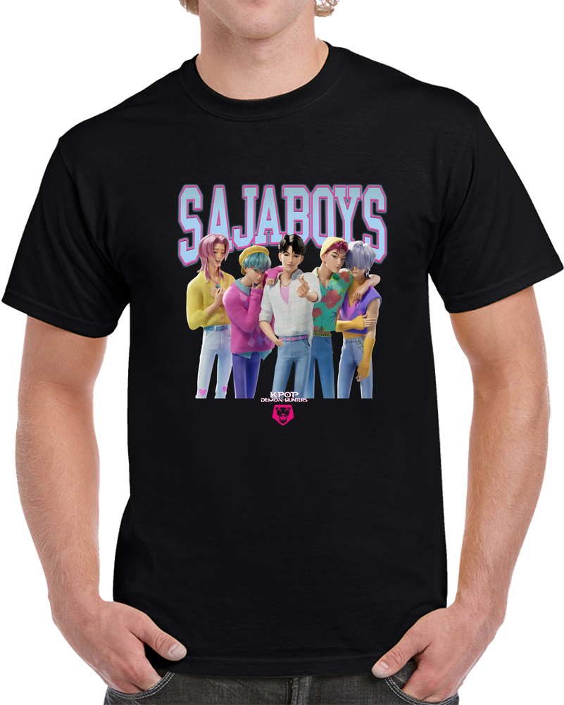 Saja Boys K-pop Demon Hunters T Shirt Saja Boys K-pop Demon Hunters T Shirt