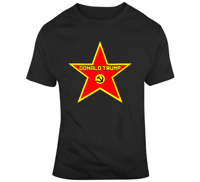 Trump Hollywood Star T Shirt Trump Hollywood Star T Shirt