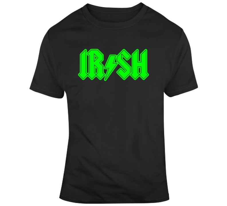 Irish Ac Dc T Shirt