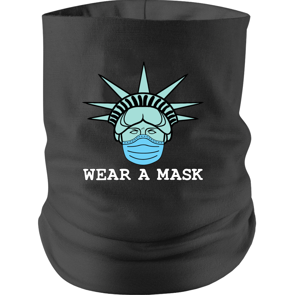 Statue Of Liberty Covid Neck gaiter