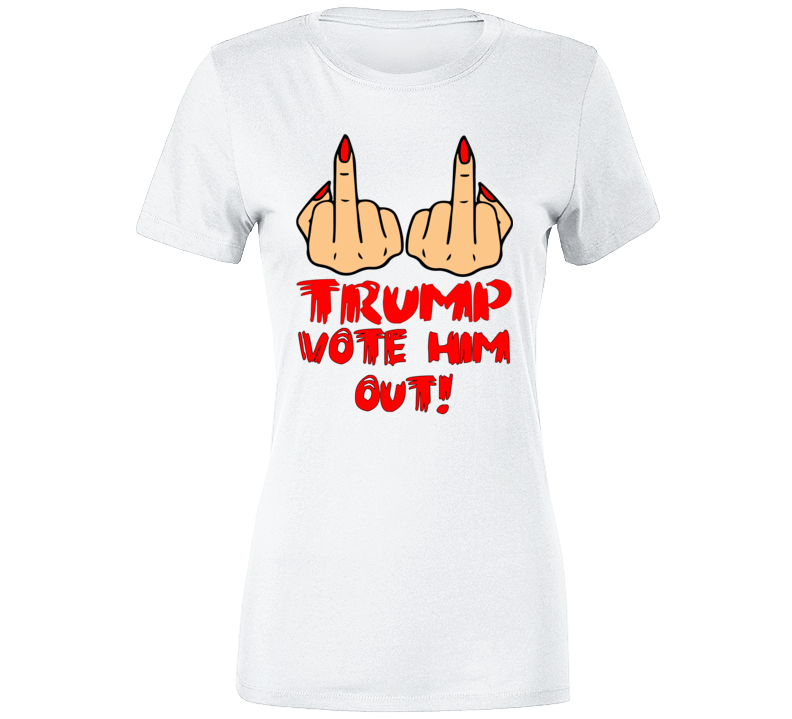 Trump Vote Him Out 2020 Ladies T Shirt