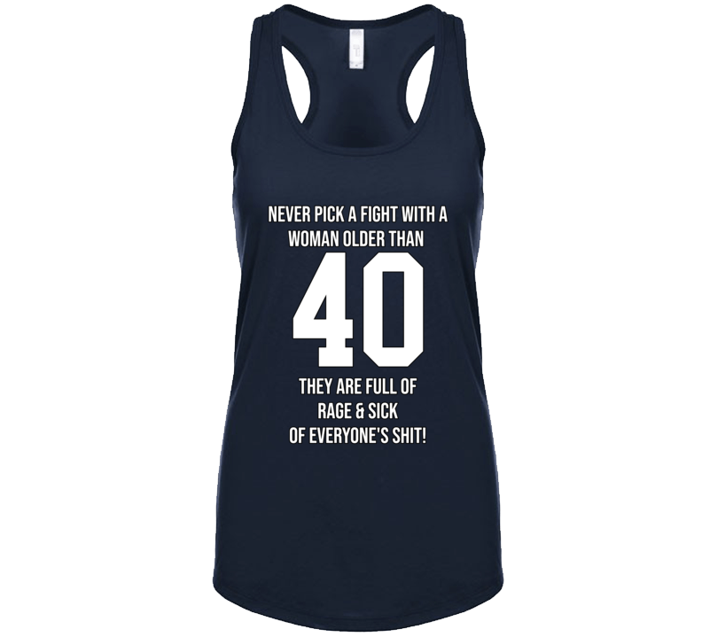 Women Older Than 40 Fight Tanktop