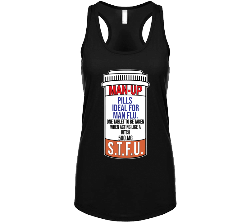 Man-up Pills!  Tanktop