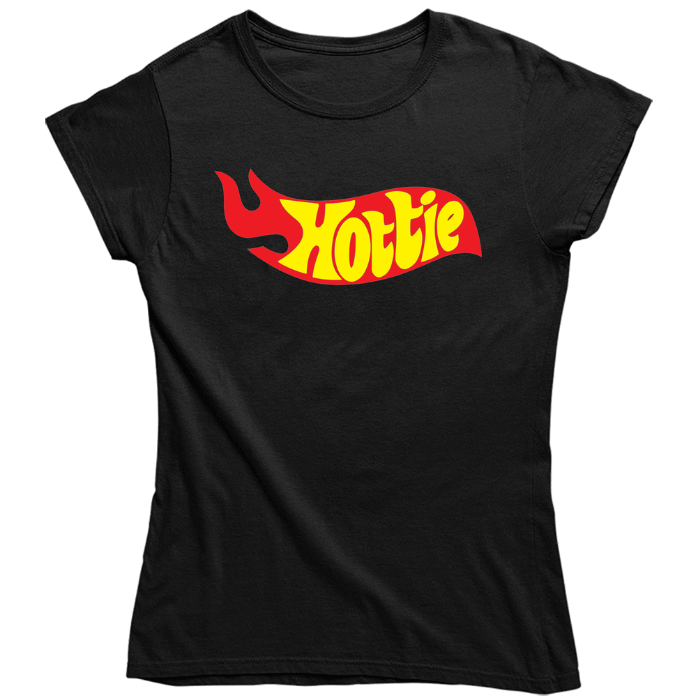 Hottie Wheels Ladies T Shirt