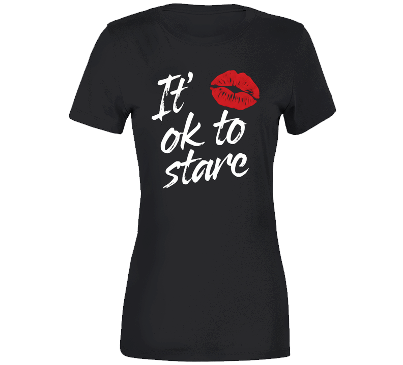 Hottie Its Ok To Share Ladies T Shirt