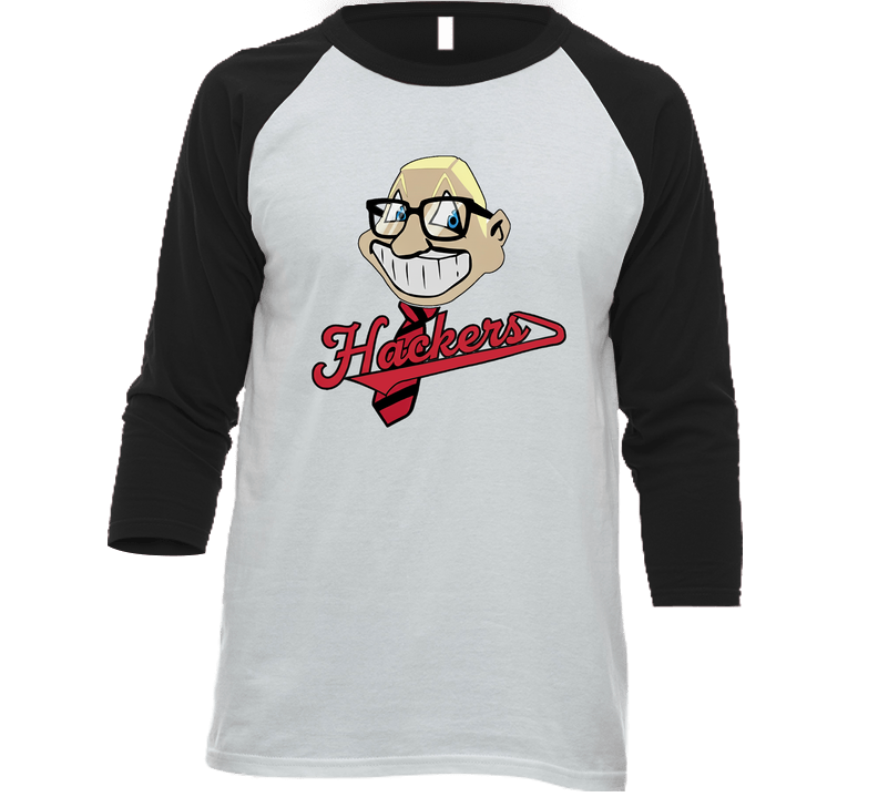 Team Hackers Raglan 3/4 Sleeve Shirt
