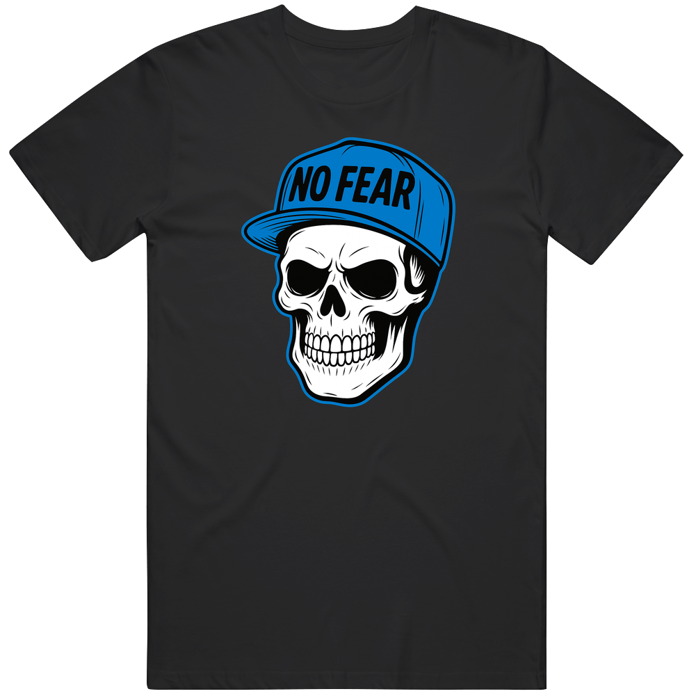 No Fear Skull Blue T Shirt