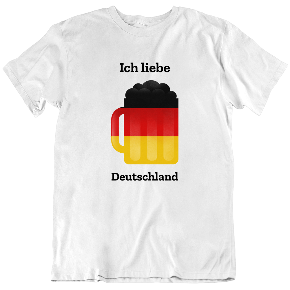 Ich Liebe Deutschland German Beer Oktoberfest Drink Alcohol Funny T Shirt Ich Liebe Deutschland German Beer Oktoberfest Drink Alcohol Funny T Shirt