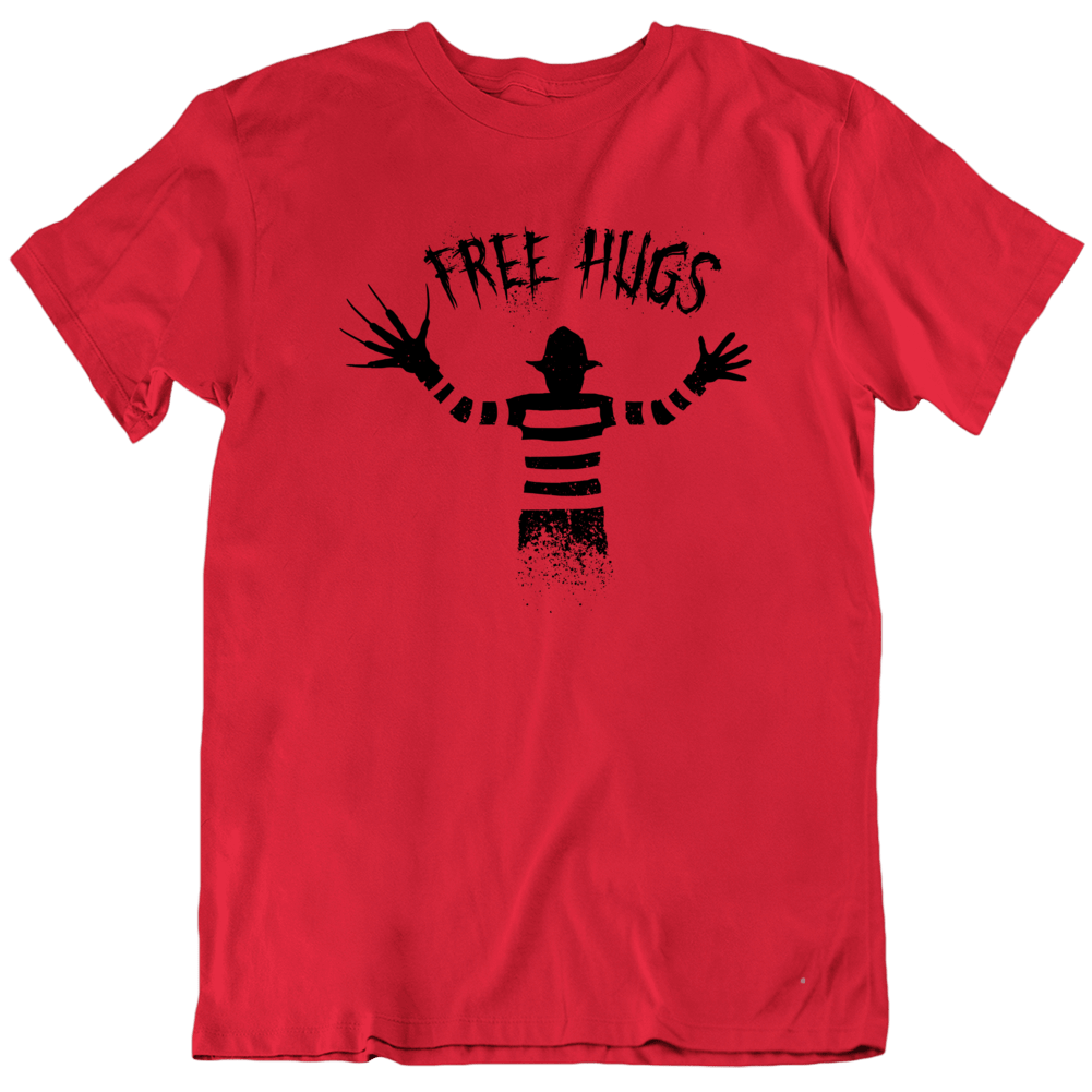 Free Hugs Freddy Krueger Horror Movie Claws Love Funny Halloween T Shirt Free Hugs Freddy Krueger Horror Movie Claws Love Funny Halloween T Shirt