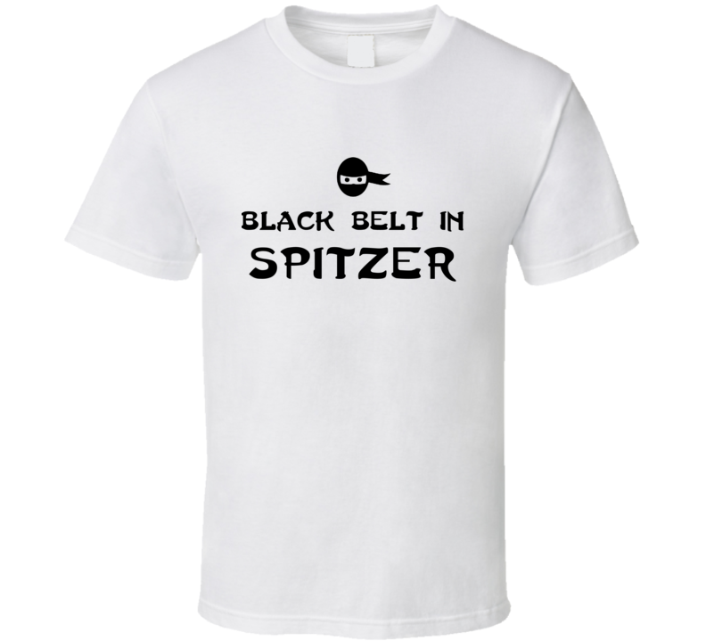 Black Belt In Spitzer Card Game Player T Shirt Black Belt In Spitzer Card Game Player T Shirt
