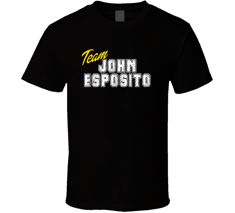 Team John Esposito Poker Player Fan Support T Shirt Team John Esposito Poker Player Fan Support T Shirt