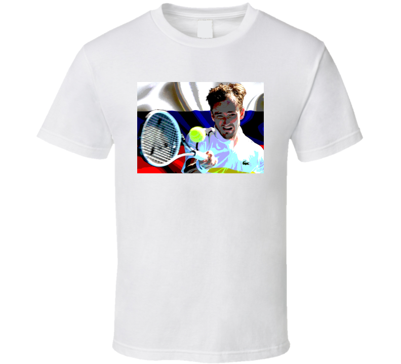 Daniil Medvedev Russian Tennis Fan Gift T Shirt