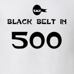 Black Belt In 500 Card Game Player T Shirt 18725354