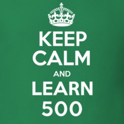 Keep Calm And Learn 500 Card Game Parody T Shirt 18958161