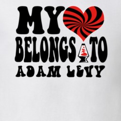 My Heart Belongs To Adam Levy United States Poker Players Retro TShirt 18963828