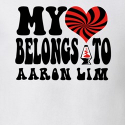 My Heart Belongs To Aaron Lim Australia Poker Players Retro TShirt 18963858