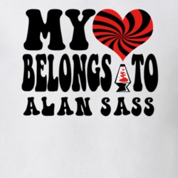 My Heart Belongs To Alan Sass United States Poker Players Retro TShirt 18963915