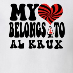 My Heart Belongs To Al Krux United States Poker Players Retro TShirt 18964246