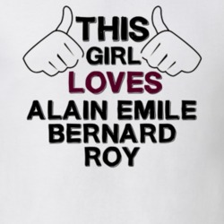 This Girl Loves Alain Emile Bernard Roy France Poker Player Fan Love T Shirt 18977677