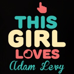 This Girl Loves Adam Levy Retro Style Poker Player Fan T Shirt 18977969