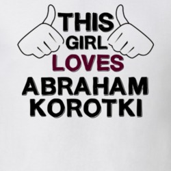 This Girl Loves Abraham Korotki United States Poker Player Fan Love T Shirt 18980640