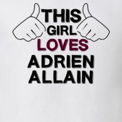 This Girl Loves Adrien Allain France Poker Player Fan Love T Shirt 18982425