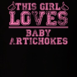 This Girl Loves Baby Artichokes Popular Card Games Distressed Style T Shirt 18986634