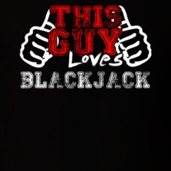 This Guy Loves Blackjack Fan Favorite Card Games Distress Style T Shirt 18986964